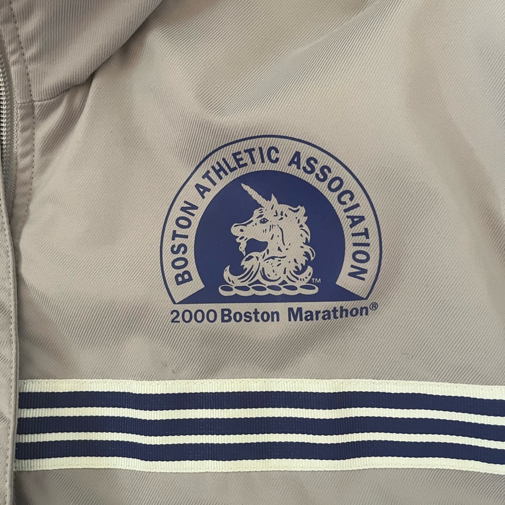 Vintage ~ Official Boston Marathon Jacket ~ 2000 ~ Unisex - Picture 4 of 5